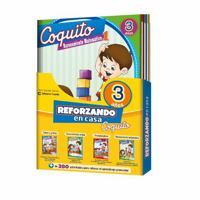 PACK Reforzando en casa con Coquito (4 libros) 3 años 0983988927 Book Cover