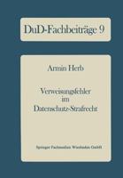 Verweisungsfehler Im Datenschutz-Strafrecht 3528036052 Book Cover