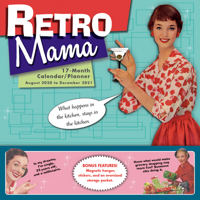 2021 Retro Mama 17-Month Wall Calendar/Planner 1531911552 Book Cover