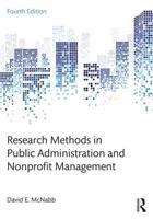 Research Methods in Public Administration and Nonprofit Management 1138743801 Book Cover