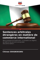 Sentences arbitrales étrangères en matière de commerce international (French Edition) 6630009126 Book Cover