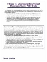 Fitness for Life: Elementary School Classroom Guide: Fifth Grade 0736086056 Book Cover