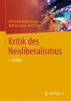Kritik Des Neoliberalismus 3531200054 Book Cover