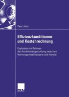 Effizienzkonditionen Und Kostenrechnung 3824406942 Book Cover