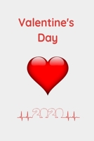 Valentine's Day 2020: happy valentine's day banner happy valentine's day backdrop happy valentine's day shower curtain happy valentine's day cards happy valentine's day: Lined Notebook With Inspiratio 1660804469 Book Cover