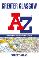 Greater Glasgow A-Z Street Atlas 0008560439 Book Cover