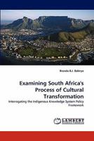 Examining South Africa's Process of Cultural Transformation 3838347579 Book Cover