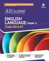 All In One Class 9th and 10th English Language(Paper 1) for ICSE Exam 2024 9388129423 Book Cover