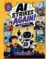 AI strikes again!: 100 absurd comics about our AI-powered future B0H9DKMDCV Book Cover