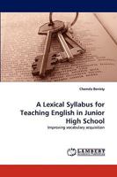 A Lexical Syllabus for Teaching English in Junior High School 3838344715 Book Cover