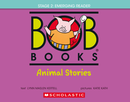 Bob Books - Animal Stories Hardcover Bind-Up Phonics, Ages 4 and Up, Kindergarten (Stage 2: Emerging Reader) 1546121439 Book Cover
