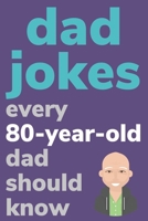Dad Jokes Every 80 Year Old Dad Should Know: Plus Bonus Try Not To Laugh Game B0858S8PM1 Book Cover