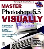 Master Photoshop 5.5 VISUALLY 076456045X Book Cover