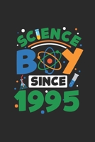 Science Boy Since 1995: Graph Ruled Notebook - Journal For Scientist And Student Lab 1692769960 Book Cover