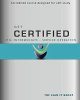 Get Certified - Itil Intermediate Service Operation: Accredited Course for Self-Study 1494289113 Book Cover