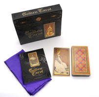 The Golden Tarot: The Visconti-Sforza Deck 1631067540 Book Cover