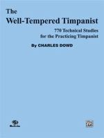 Well Tempered Timpanist, the" 0769234844 Book Cover