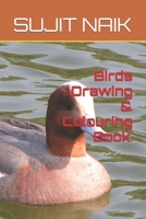 Birds Drawing & Colouring Book. B09S66KXQY Book Cover