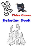 Video Games coloring book B08FB8DHZW Book Cover