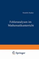 Fehleranalysen Im Mathematikunterricht 3528084456 Book Cover