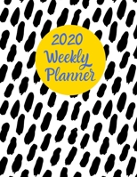 2020 Weekly Planner: An Organizer for Busy Women in Blue and Gold 1670360172 Book Cover