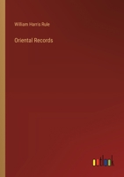 Oriental Records 3368655191 Book Cover