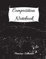 Composition Notebook: Simple linear notebook with college ruled 100 pages (8.5x11 format) / Composition Notebook for students / Wide Blank Lined Workbook / Linear Journal / PREMIUM Collection 1716317959 Book Cover