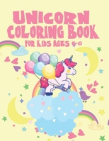 Unicorn Coloring Book: Cute Girls Unicorns Gifts 1695534360 Book Cover