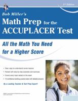 ACCUPLACER® Test, Bob Miller's Math Prep for the 0738612111 Book Cover
