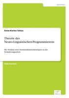 Theorie Des Neuro-Linguistischen-Programmierens 3838685598 Book Cover