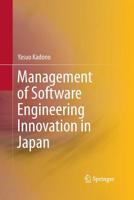 Management of Software Engineering Innovation in Japan 443156294X Book Cover