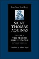 Saint Thomas Aquinas: The Person And His Work 0813214238 Book Cover