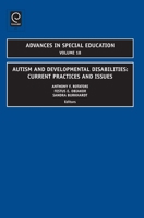 Autism and Developmental Disabilities: Current Practices and Issues 1848553560 Book Cover