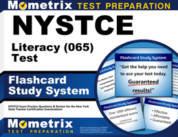Nystce Literacy (065) Test Flashcard Study System: Nystce Exam Practice Questions and Review for the New York State Teacher Certification Examinations 1610723651 Book Cover