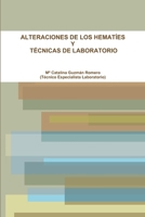 Alteraciones de Los Hemat�es Y T�cnicas de Laboratorio 1291081534 Book Cover