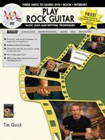 Play Rock Guitar: Basic Lead and Rhythm Techniques [With DVD] 1929395965 Book Cover