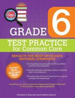 Barron's Core Focus Grade 6: Test Practice for Common Core 143800592X Book Cover