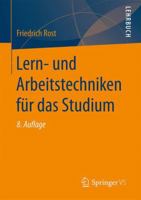 Lern- Und Arbeitstechniken Fur Das Studium 3658176253 Book Cover