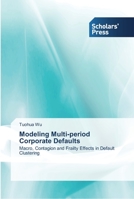 Modeling Multi-period Corporate Defaults: Macro, Contagion and Frailty Effects in Default Clustering 3639512278 Book Cover