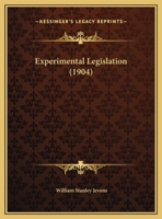 Experimental Legislation 1246251035 Book Cover
