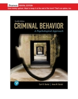 Criminal Behavior: A Psychosocial Approach