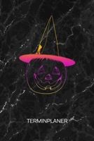 TERMINPLANER: Kinder Kalender Halloween Nacht Terminkalender - Jack o Lantern Wochenplaner Kürbis Hexe Wochenplanung Süßes oder Saures Taschenkalender ... To-Do Liste Termine (German Edition) 1672692040 Book Cover