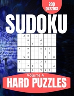 Hard Sudoku Puzzles: Difficult Large Print Sudoku Puzzles for Adults and Seniors with Solutions B08Y4FHNH8 Book Cover