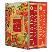The Ramayan of Valmiki: Volume 1 & 2 (Deluxe Hardbound Edition) Boxed Set 936214607X Book Cover