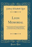 Lyon Memorial 1333657528 Book Cover