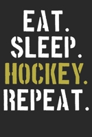 Notebook: Hockey Player 6x9 Dot Grid 120 Pages 1677164034 Book Cover