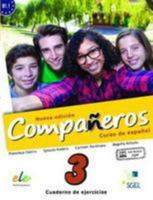 Compañeros 3 cuaderno de ejercicios. Nueva edición 8497789121 Book Cover