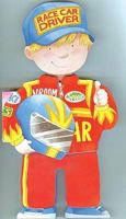 Race Car Driver (Little People Shape Books) 0764160648 Book Cover