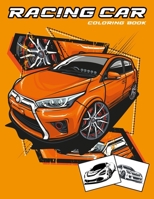 Racing Car Coloring Book: Colouring Books for Kids Ages 4-8 Boys B091FNQVQJ Book Cover