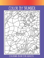 Color By Number Coloring Book For Adults: ( Color By Number Coloring Book For Teens ) B08JVKFR15 Book Cover